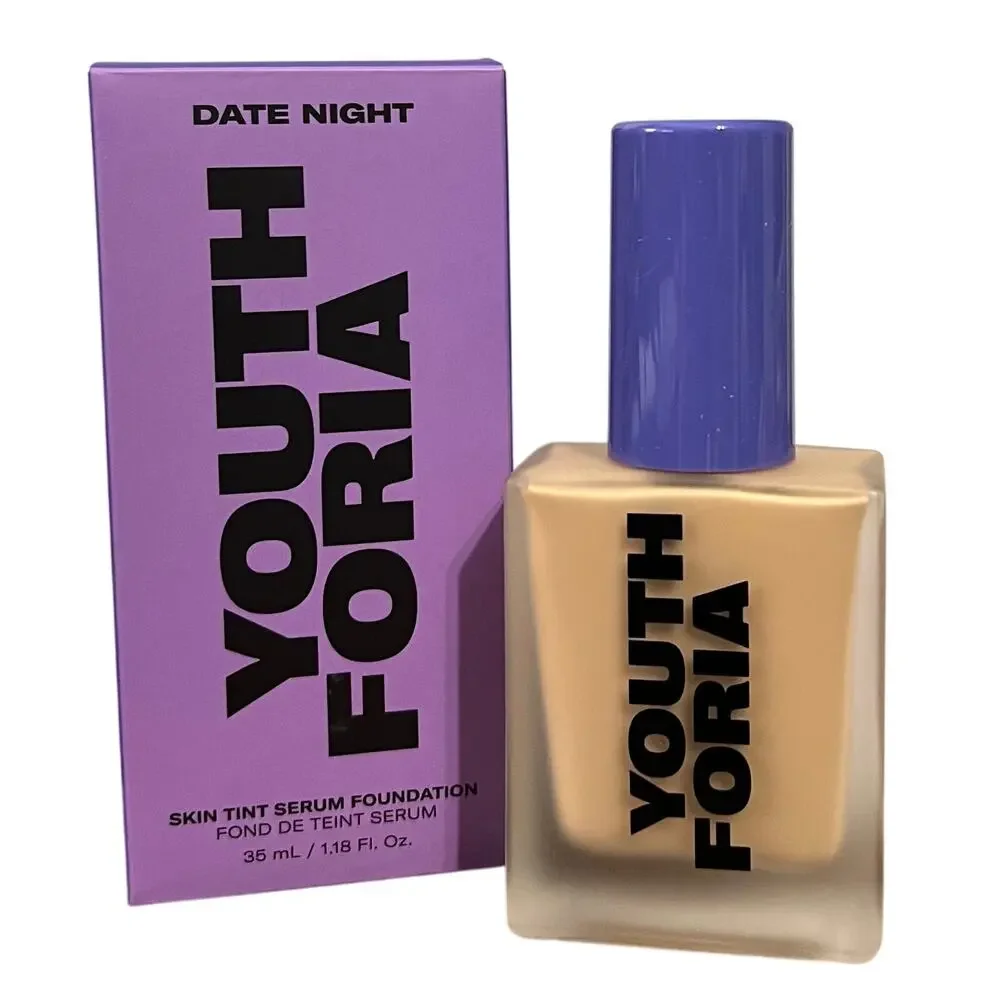 Youthforia Date Night Skin Tint Serum Foundation 245 NIB
